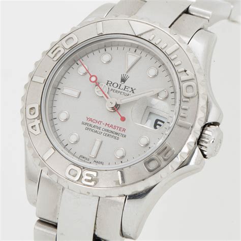 rolex oyster perpetual date yacht master red second hand|Rolex titanium yacht master 2023.